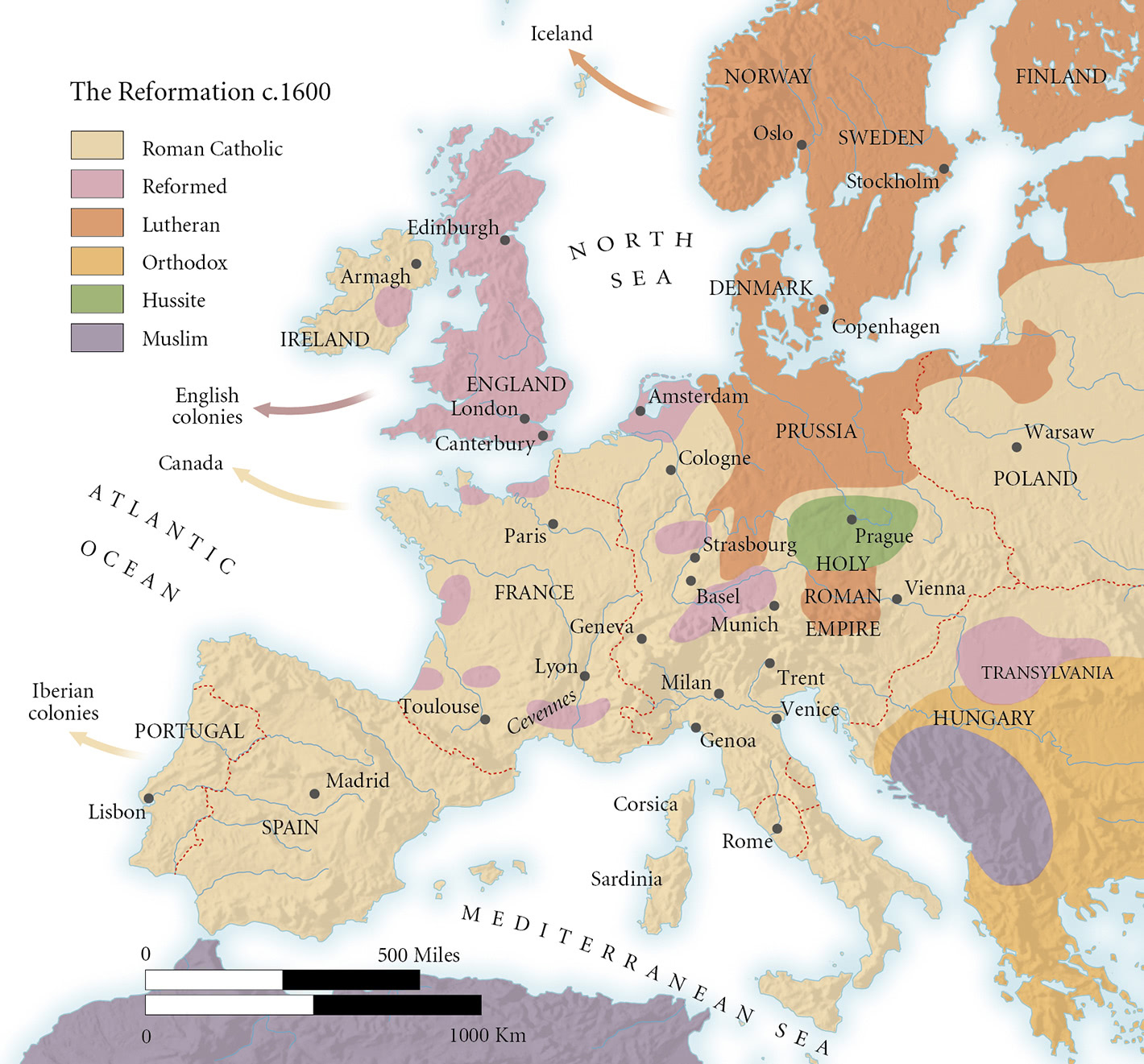 Bill Donohoe - Illustrator - The Reformation Map